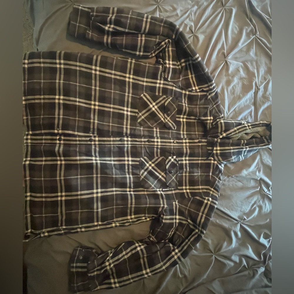 Wolverine Heavy Duty Flannel Sweatshirt